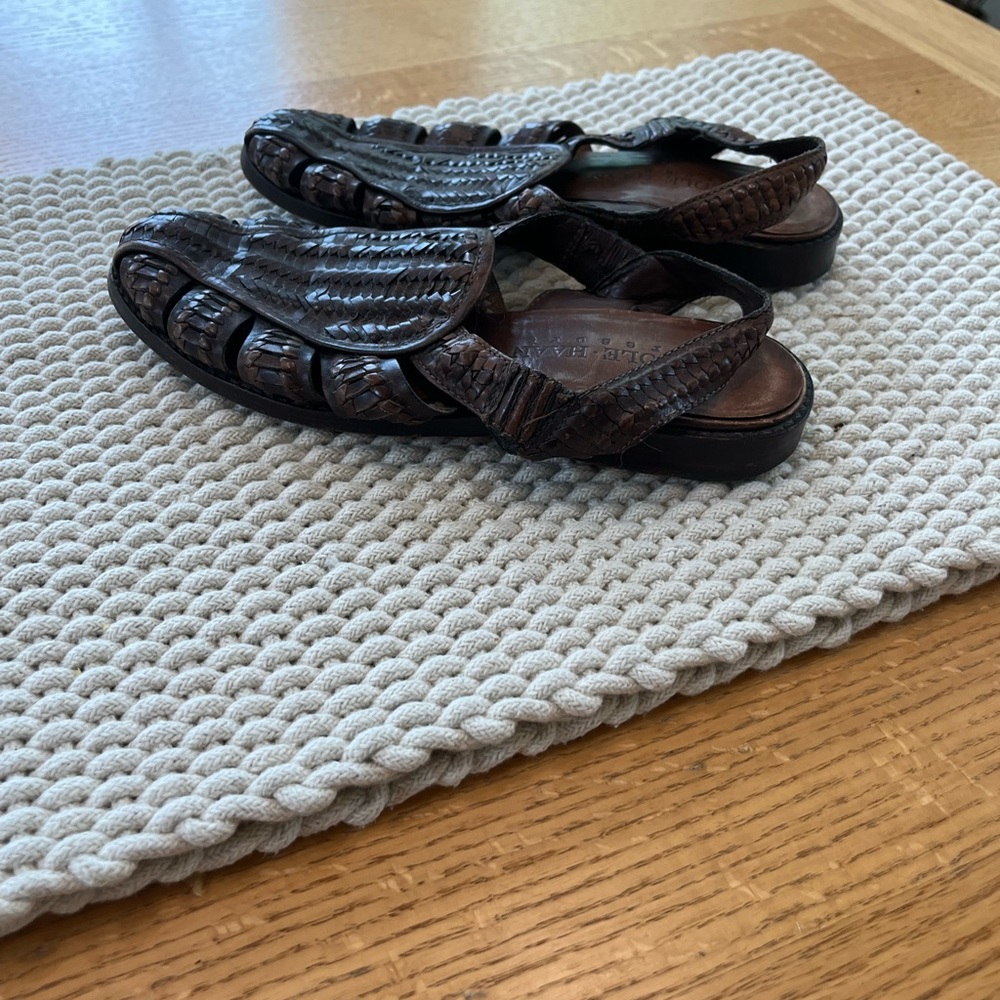 Brown Leather Sandals